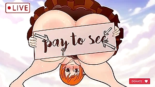teaser WEBCAM-STREAMER NAMI GOT FUCKED &excl; One Piece Hentai Anime sex &ast; cartoon porn &ast; 2d 2025