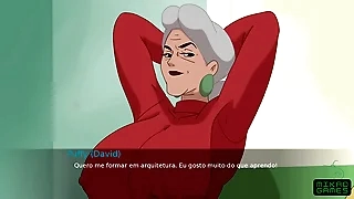 Secret House ep 4 - Me masturbei Olhando a Milf Gostosa s&oacute; de Calcinha no Sof&aacute;