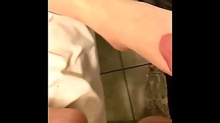 Unique feet and cock play